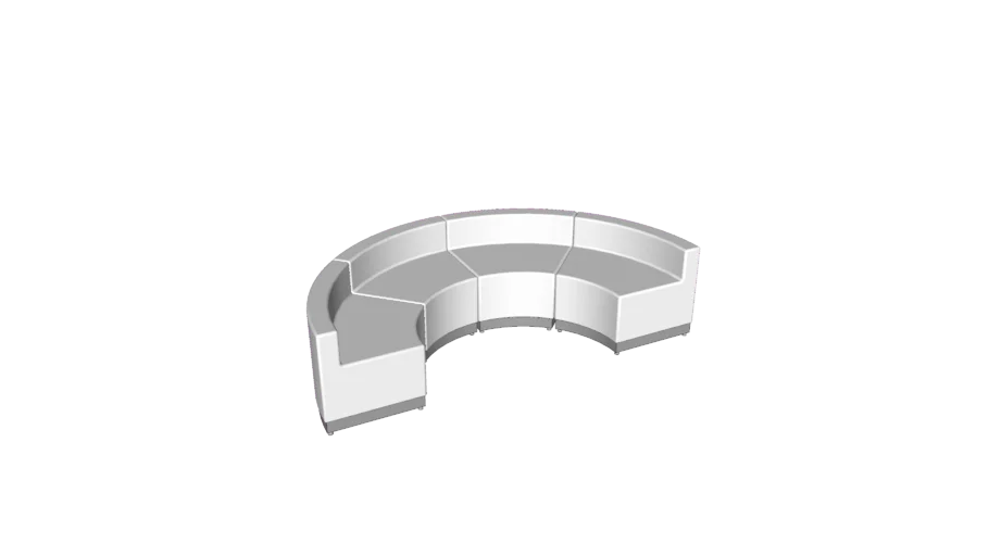 Modern Curved Couch