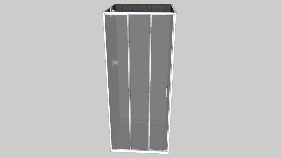 800x800 Shower Cubical w/ Sliding Door