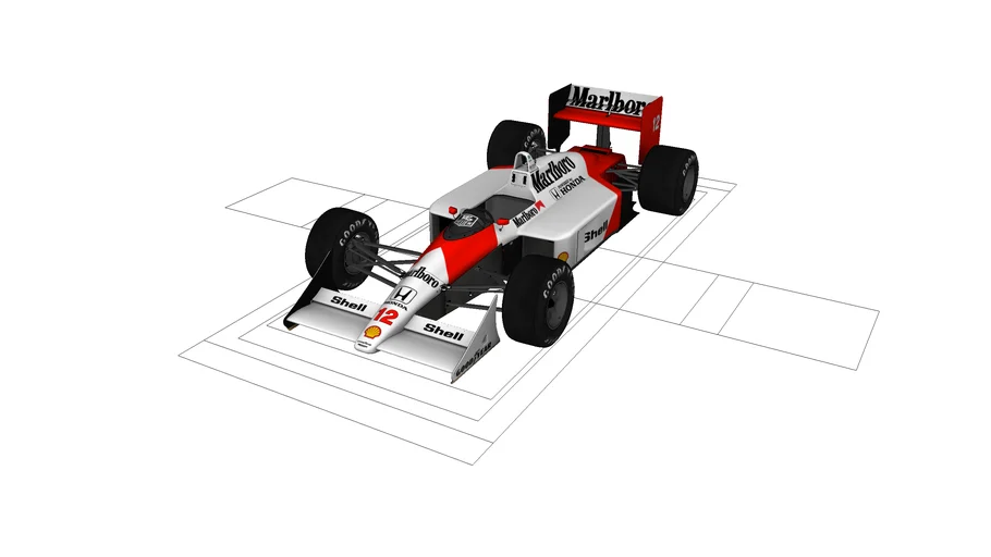 McLaren MP4-4 1988