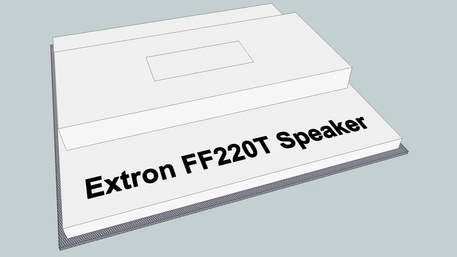 Extron FF 220T In-Ceiling Speaker