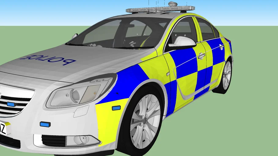 British police Vauxhall Insignia