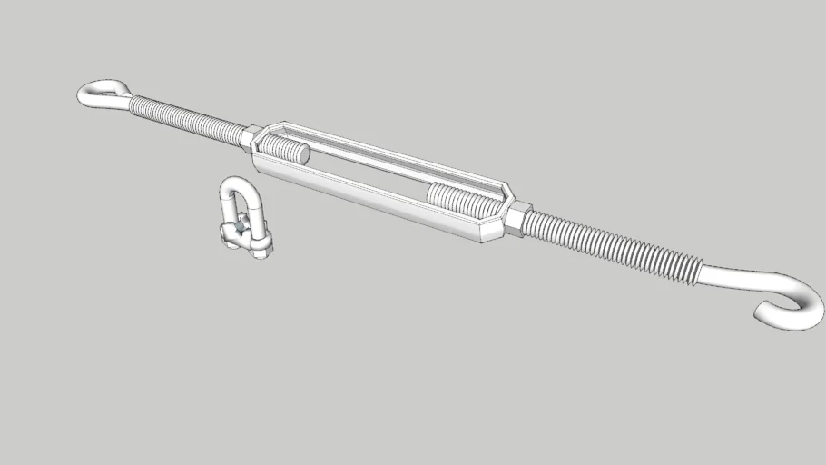 seling - wire rope clips dan turn buckle - kuku macan dan penarik kawat