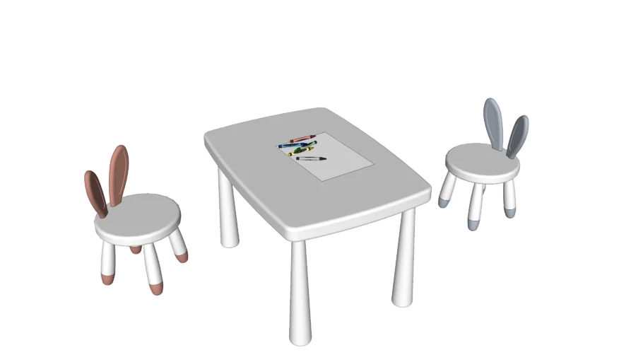KID CHAIR + TABLE