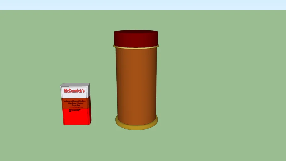 My 25-year-old Curry powder container