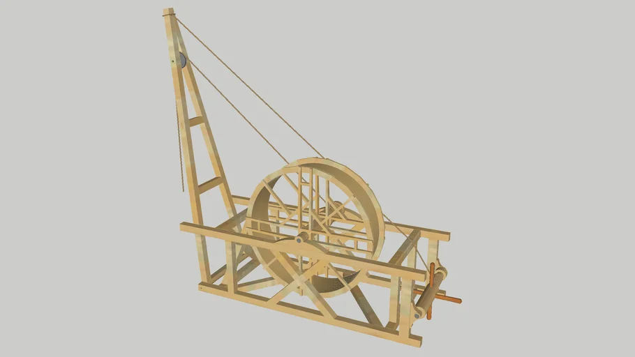 Grue à cage d'écureuil