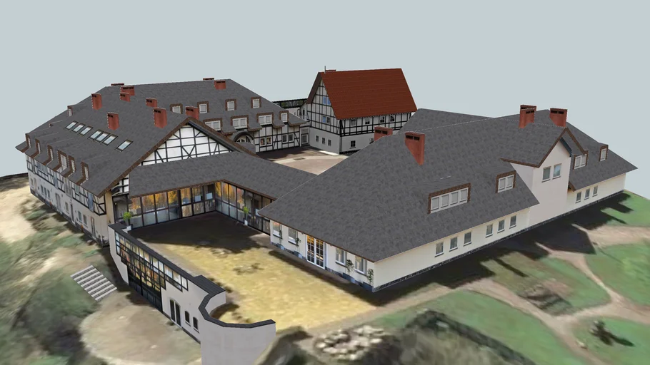 Hotel Dwór Oliwski w Gdańsku  -  3D
