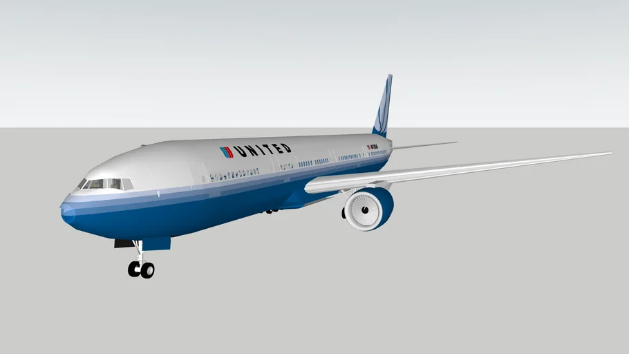 United Airlines Boeing 777-300