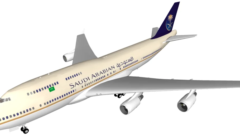 Saudi Arabian Airlines Boeing 747-400