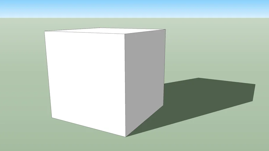 1 cubic meter cube | 3D Warehouse