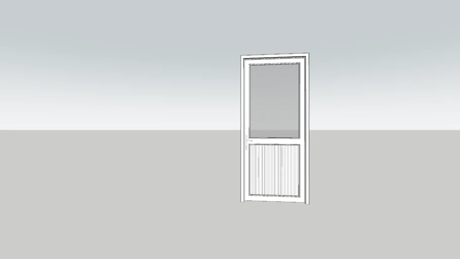 Aluminium Lamri Door