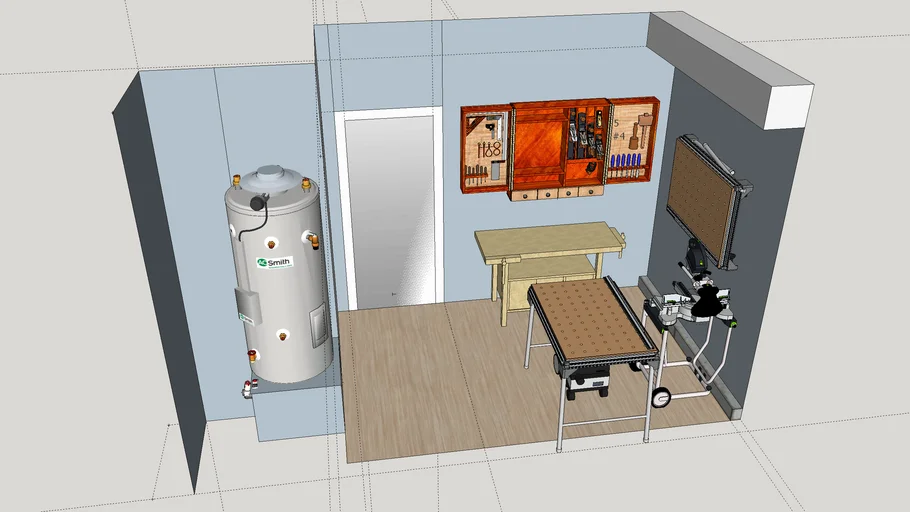 Small Festool Shop in Garage