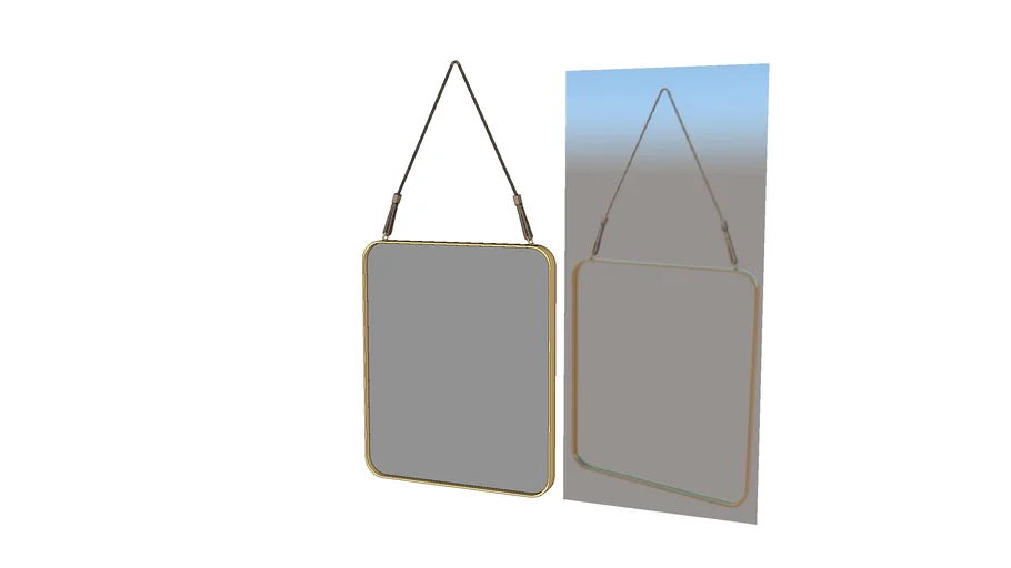 hanging mirror