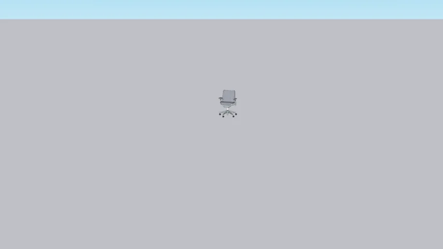 silla de escritorio gris