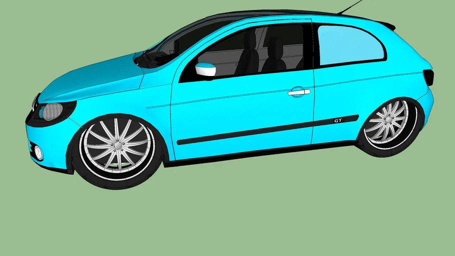 vw gol g5 modificado e tunado