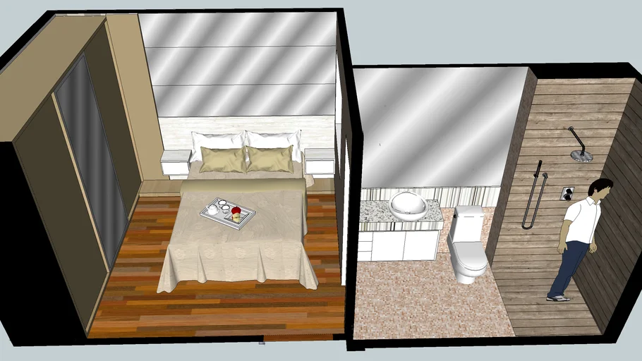 Quarto suíte - banheiro
