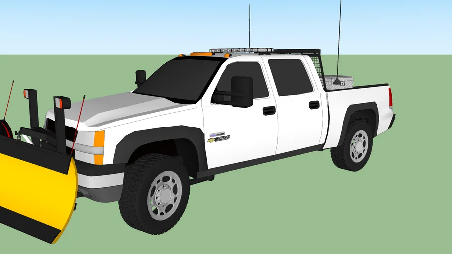 Chevy plow truck