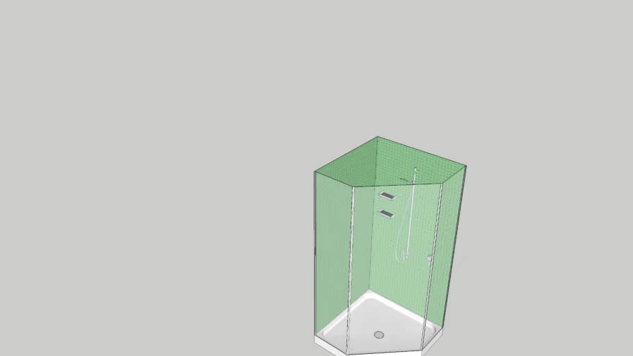 Locker room shower