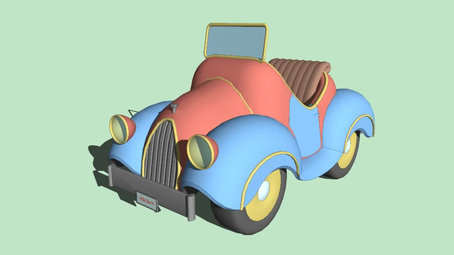 Mickey's car