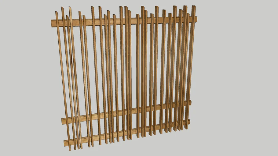 cloture bois 1,8m TEMPO Vivre en Bois