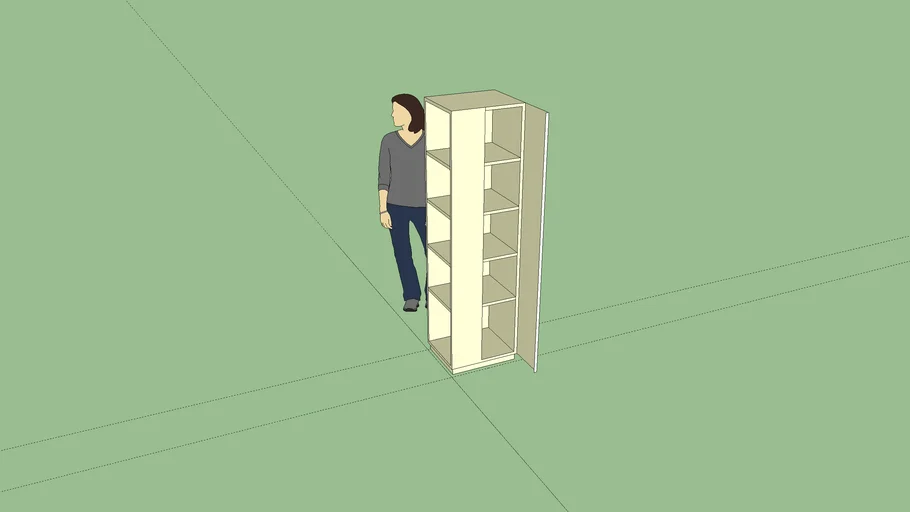 side by side cabinet