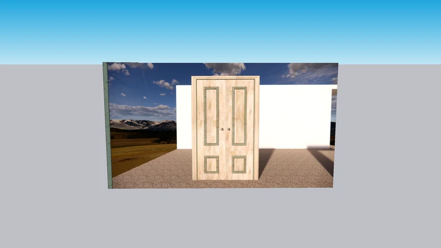 Cupboard doors,Fake doors | 3D Warehouse