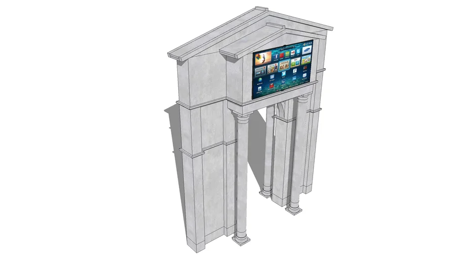 Vertical Info Display 2