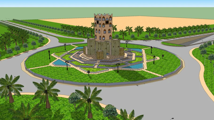 salalah roundabout - oman