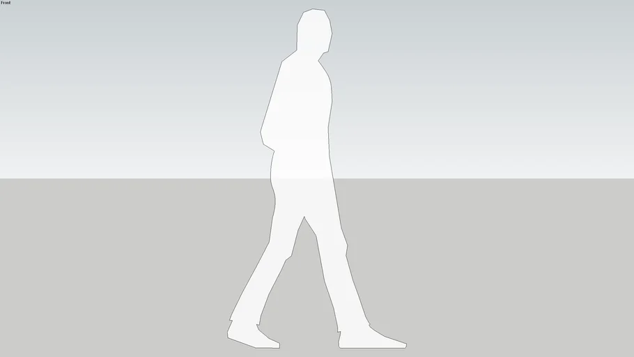 man walking