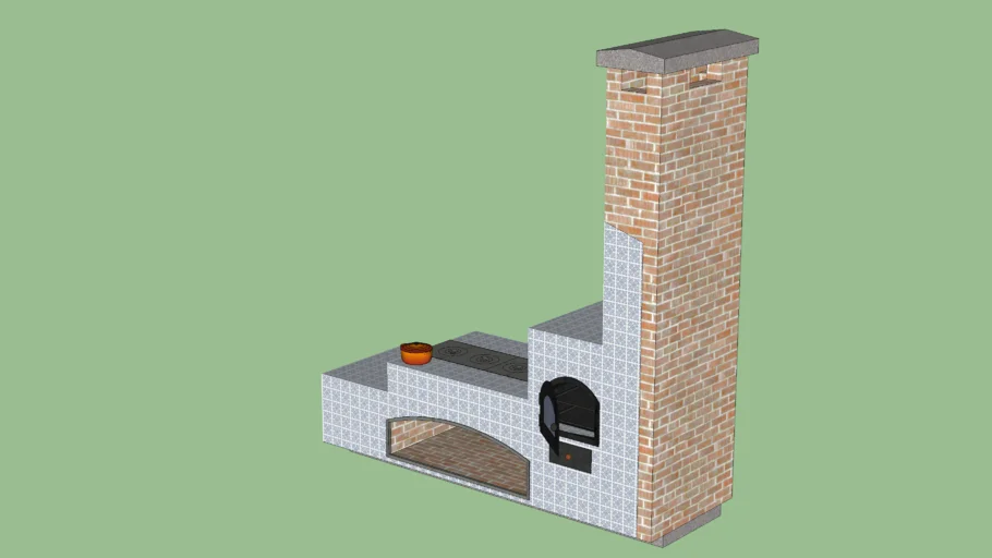 Fogão a Lenha Grande 2, Wood Burning Stove