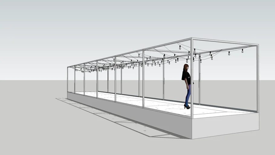 Frame walkway