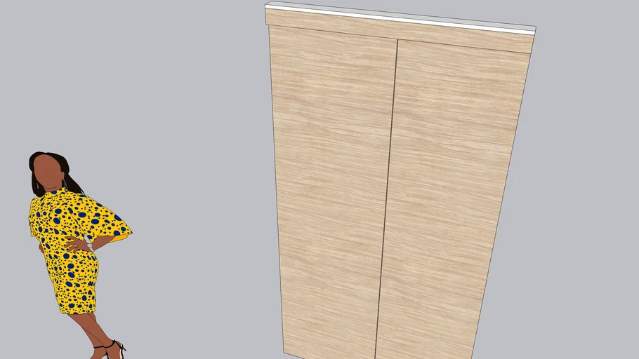 Puerta Closet corrediza
