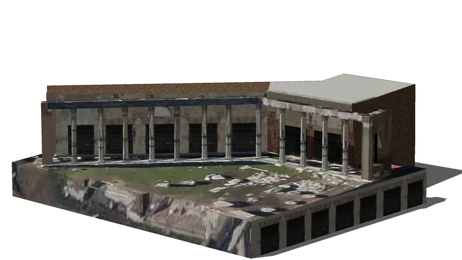 Pórtico de los Dioses Consentes - Foro Romano