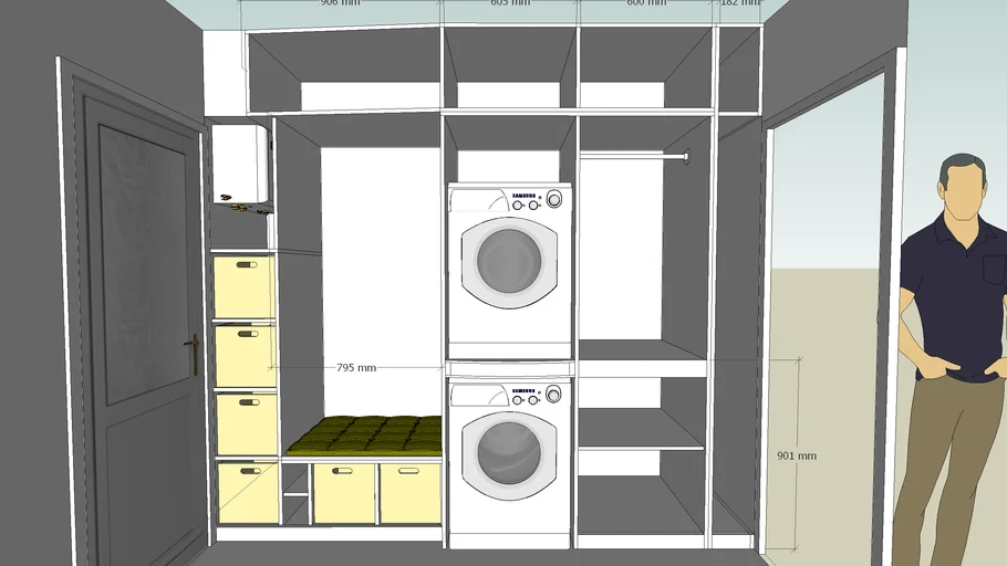 Fitted Utility Room Layout