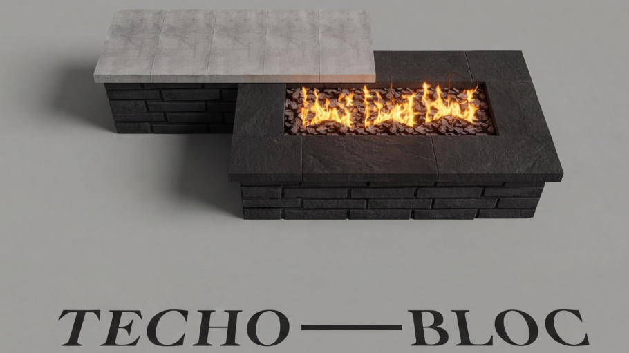Techo-Bloc - Raffinato Fire Pit | 3D Warehouse