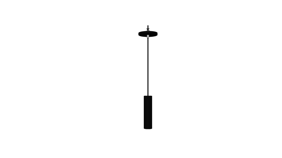 Pendente Tubo 20 cm Cabeceira Bancada Banheiro Modelo 710 Megalux