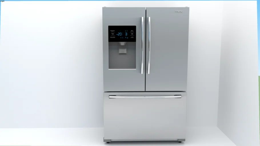 Refrigerador Samsung 3 puertas con dispensador
