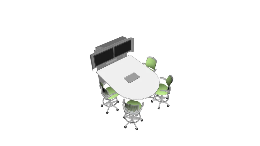 Table-Group_Office-Video Conferencing-3Seats