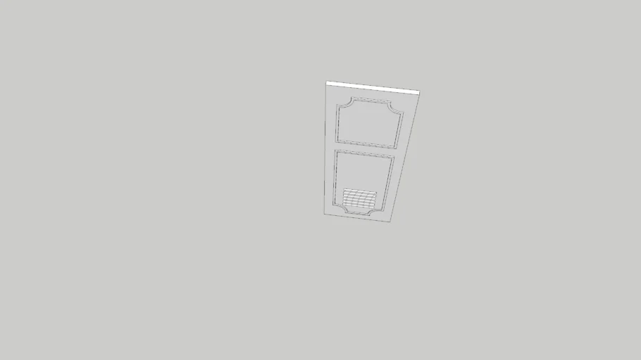 pvc door | 3D Warehouse