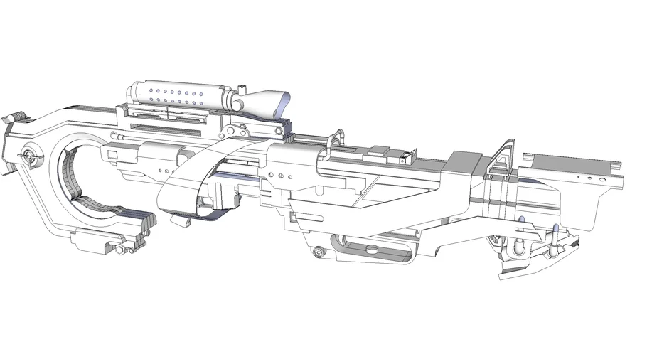 Rocket Raccoon Gun From Guardians of the Galaxy