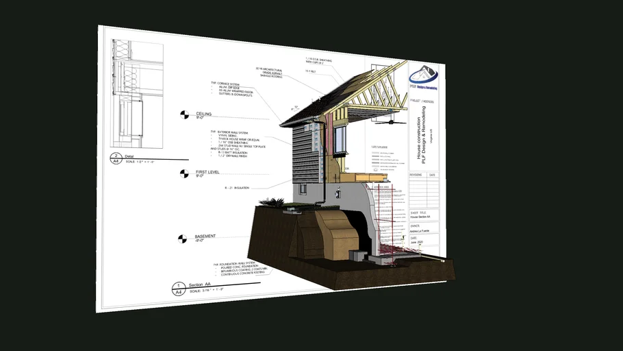 House process construction (Section)