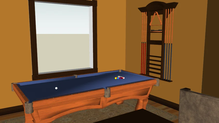 Pool / Billiard Table Set