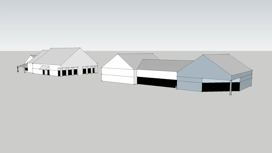 half block_commercial_redevelopment_concept 1 | 3D Warehouse