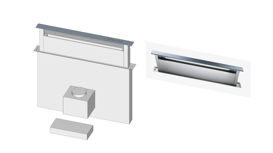 Table Top Cooker Hood Exhause