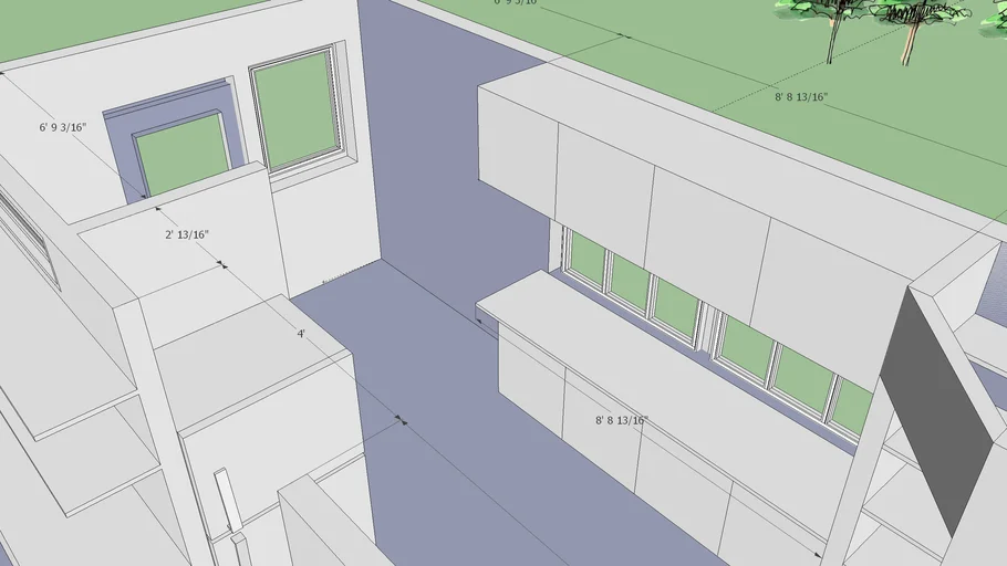 Kitchen and addition