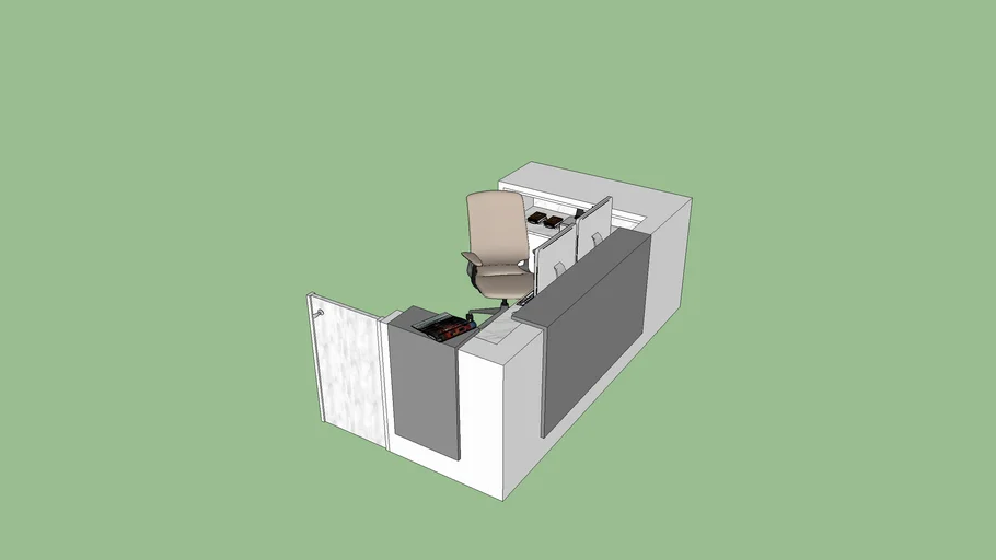 Diseño mueble Recepción