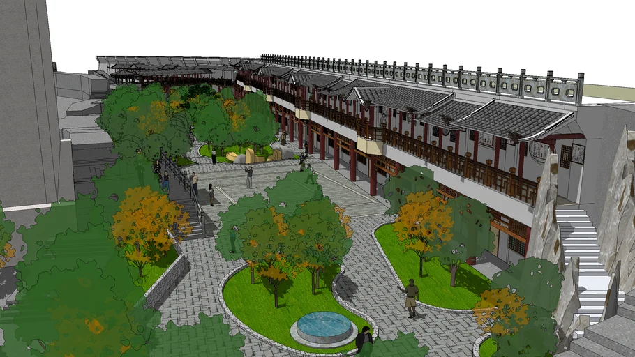 古建筑模型