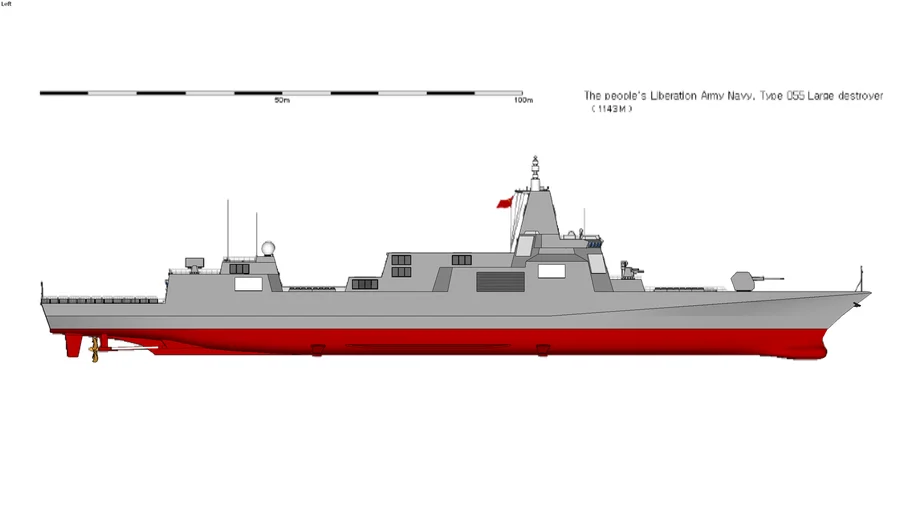 PLAN Type 055 Destroyer ∕ Renhai-class Cruiser | WIP