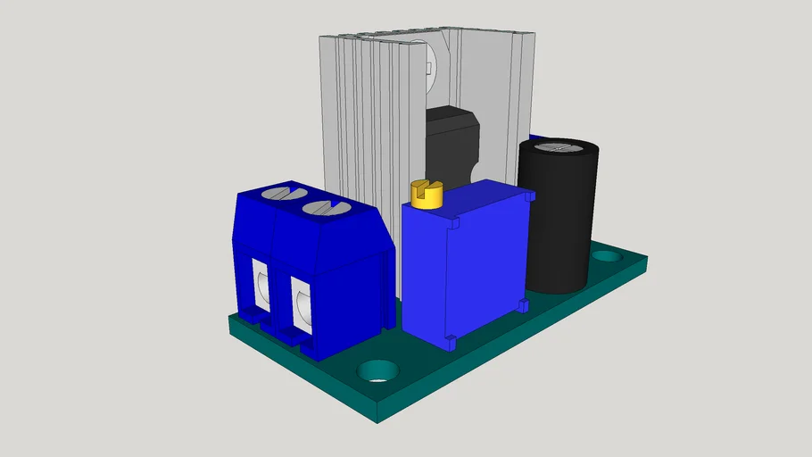 Step down DC/DC voltage converter