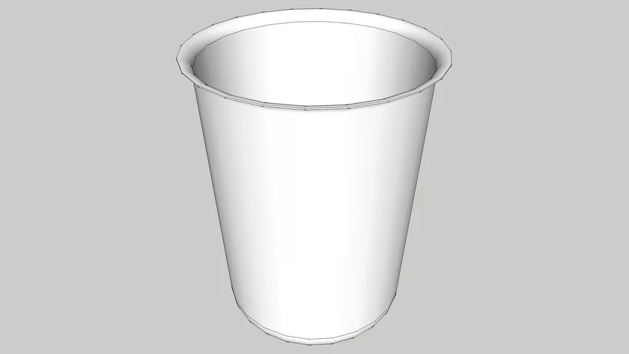 Large White Ceramic Pot