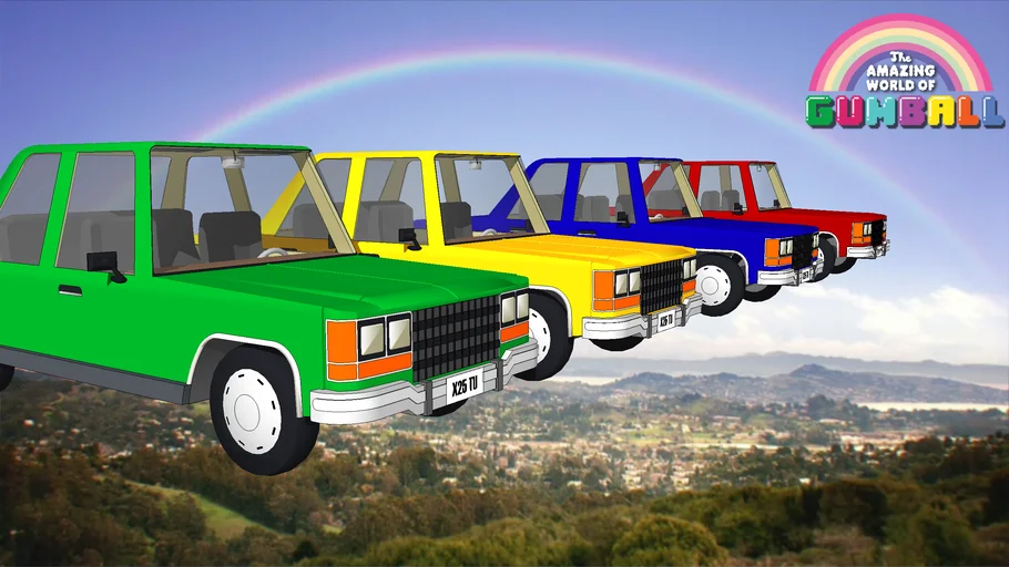 The Amazing World of Gumball Car